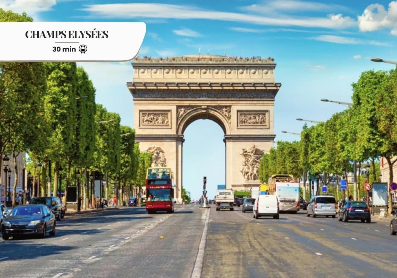 158 Suite Jeremy - Superbe Appartement A Paris Exterior foto